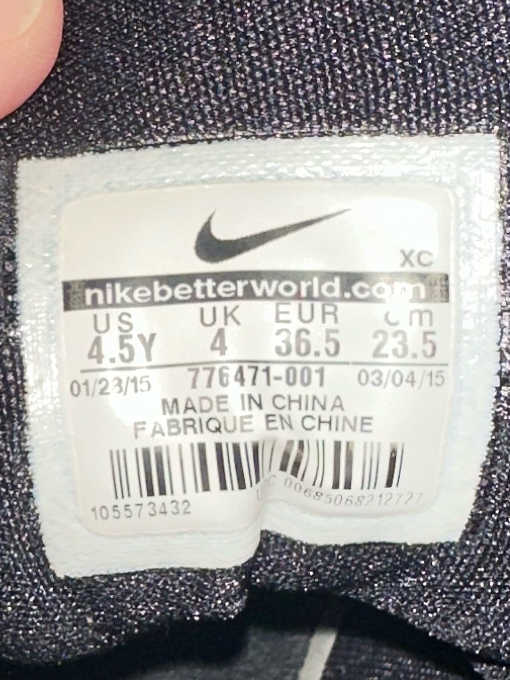 Nike Kids LeBron James Black High-Top Hook-and-Loop Sneakers - Picture 7 of 7